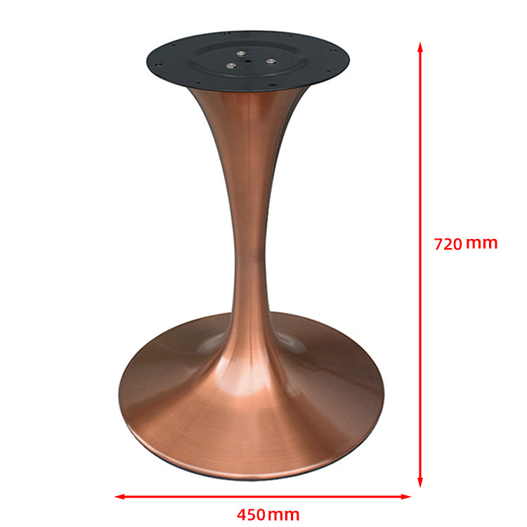 Round metal furniture legs und table legs